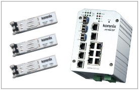 Korenix科洛理思(北尔电子集团) JetNet 5010G/5010G-w 7+3G千兆网管型工业以太网交换机