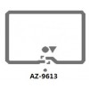 干/湿INLAY  超高频电子标签  AZ-9613