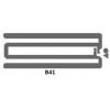 RFID超高频电子标签   干/湿Inlay----B41