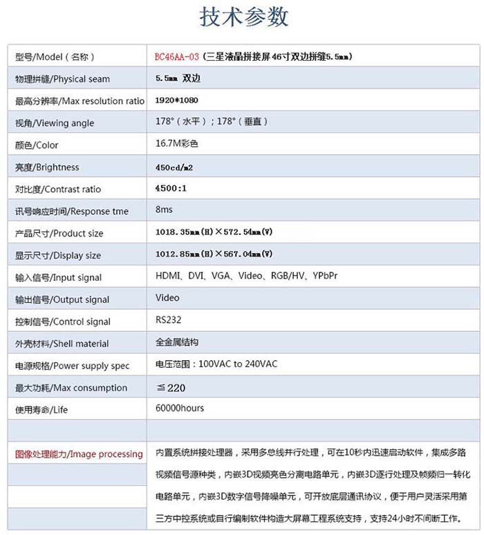 46AA03技术参数