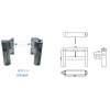 宇安厂家桥式圆弧摆闸学校小区闸机