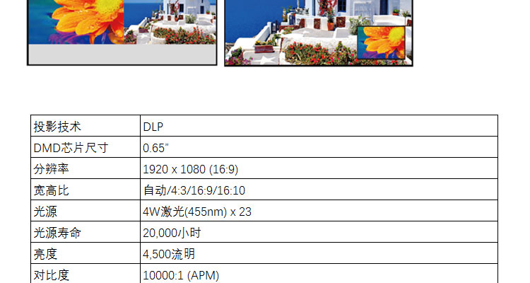 DM907激光投影机介绍