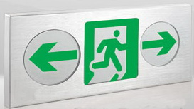集中电源集中控制型智能疏散-超薄壁装标志灯