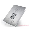 电梯SIP电话机 嵌入式金属防暴 一键自动拨号应急求助