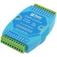 网络型4路开关量输入4路继电器输出模块以太网数字量输入输出模块继电器