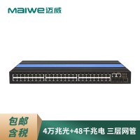 迈威MISCOM8052G 52口三层网管型机架式工业以太网交换机